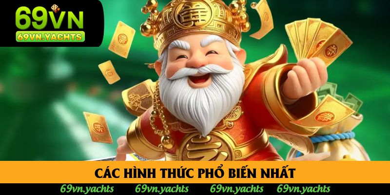 Các hình thức phổ biến nhất Các hình thức phổ biến nhất