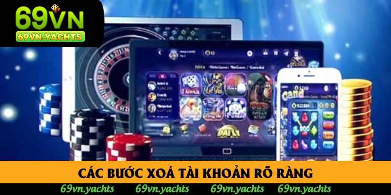 Các bước xoá tài khoản rõ ràng Các bước xoá tài khoản rõ ràng