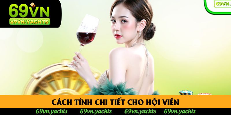 Cách tính chi tiết cho hội viên Cách tính chi tiết cho hội viên