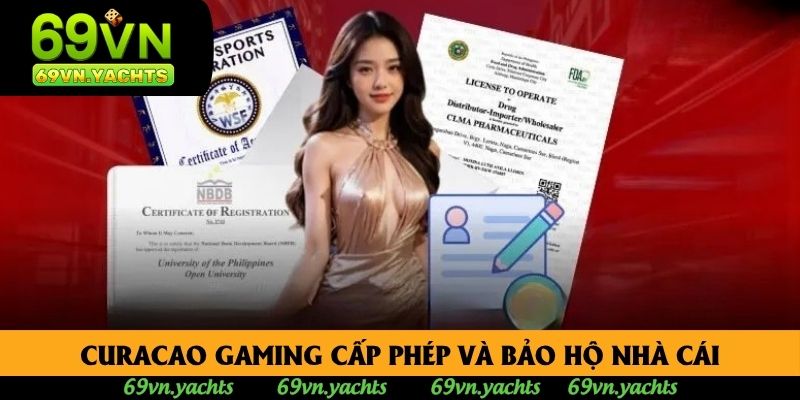 Curacao Gaming cấp phép và bảo hộ nhà cái Curacao Gaming cấp phép và bảo hộ nhà cái